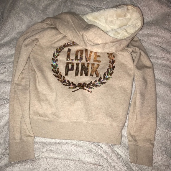 PINK Victoria's Secret Jackets & Blazers - VS PINK SHERPA FUR JACKET